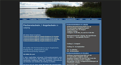Desktop Screenshot of fischereischein-leipzig.de